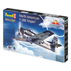 Revell - modelbouwpakket - gift set t-28b trojan: flying bulls 25th anniv. 1:48