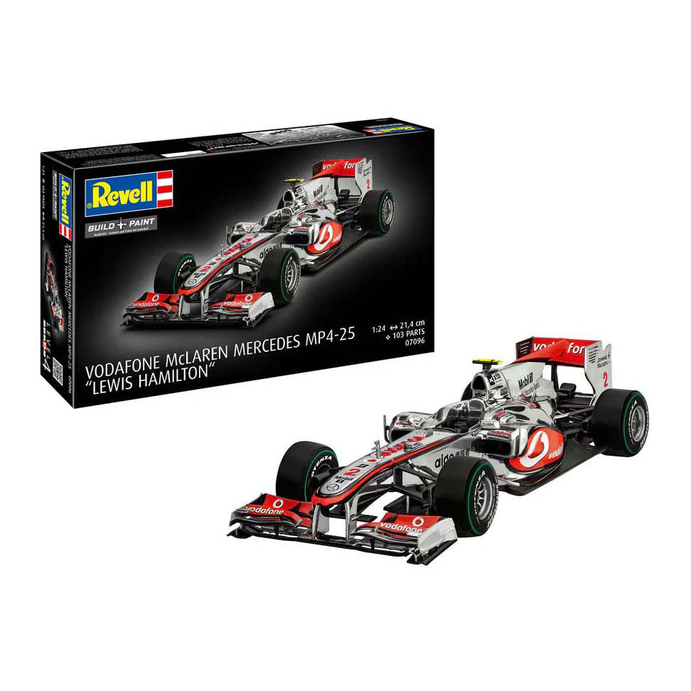 Revell - modelbouwpakket - vodafone mclaren mercedes mp4-25 "l. hamilton" 1:24 - 103dlg.