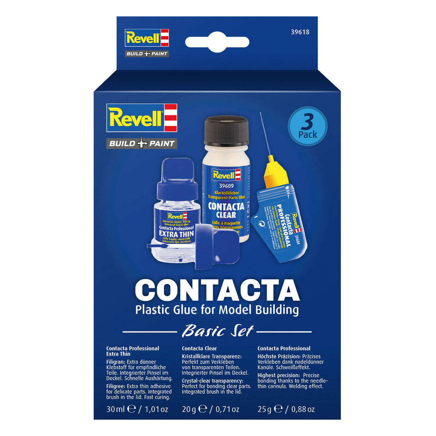 Revell - contacta basis lijmset