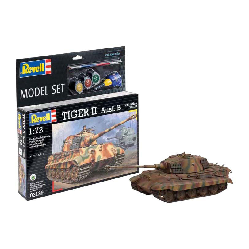Revell - modelbouwpakket - tiger ii ausf. b 1:72 - 144dlg.