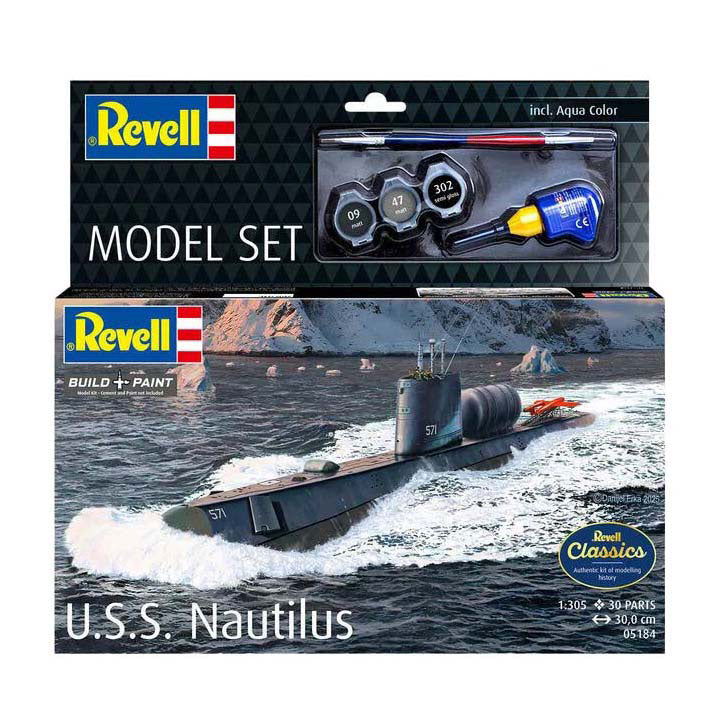 Revell - modelbouwpakket - u.s.s. nautilus 1:305 - 30dlg.