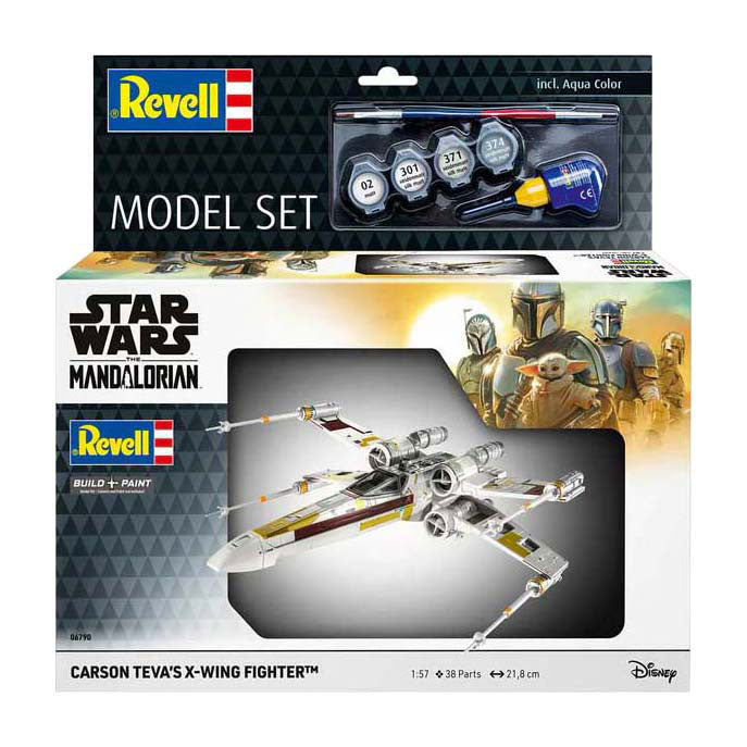 Revell modelbouwpakket - the mandalorian: x-wing of carson tevi 1:57 - 38dlg.