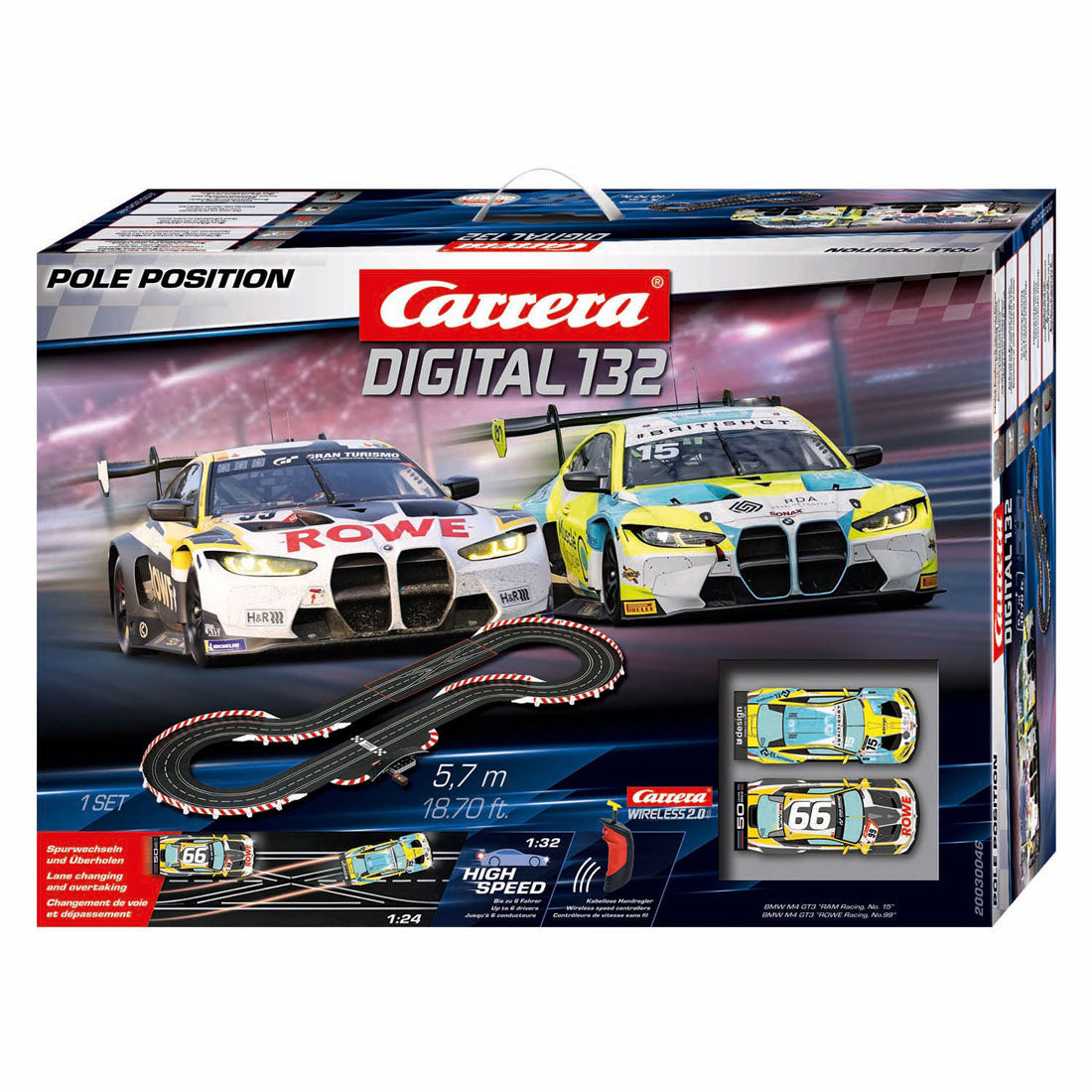 Carrera - pole position - racebaan digital 132