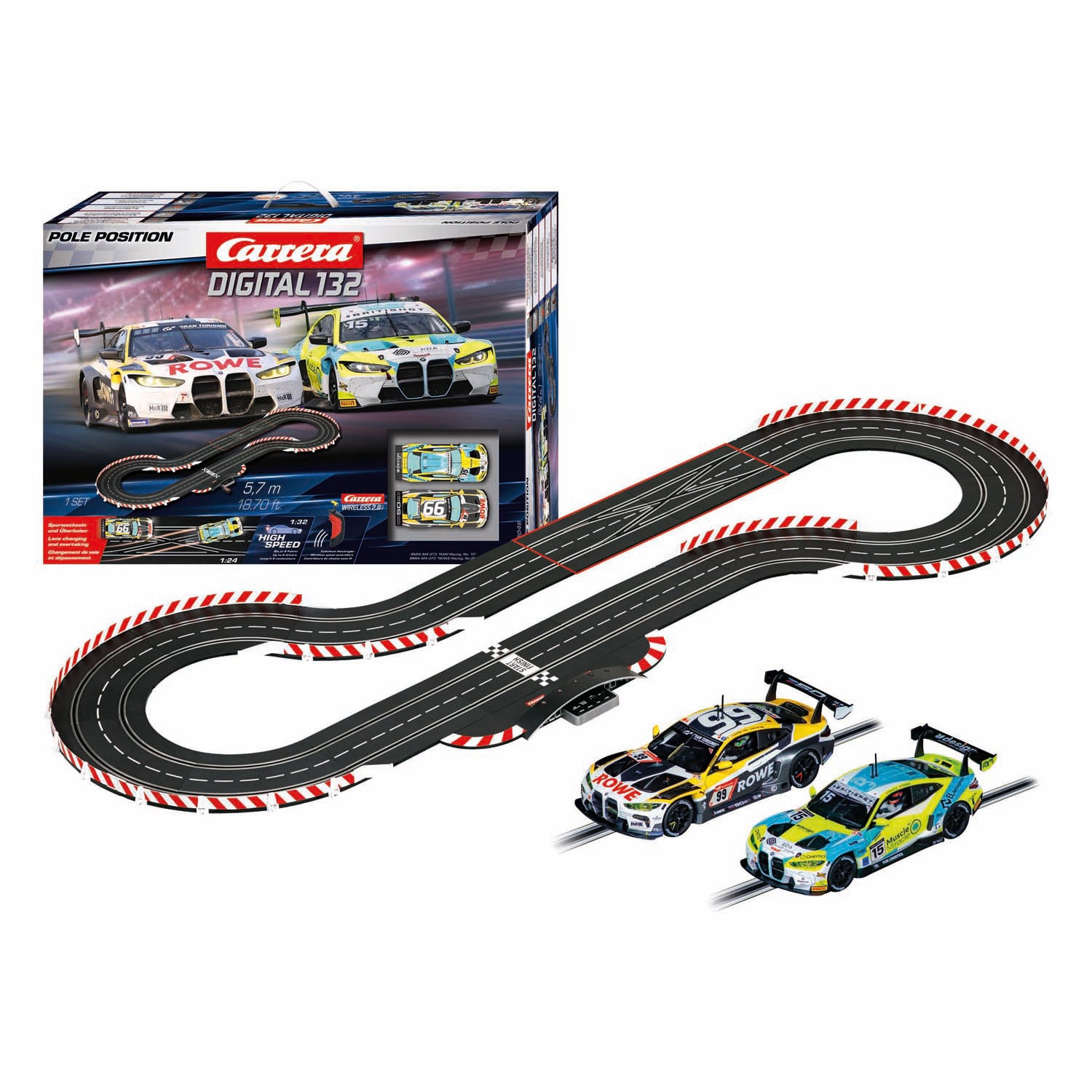 Carrera - pole position - racebaan digital 132