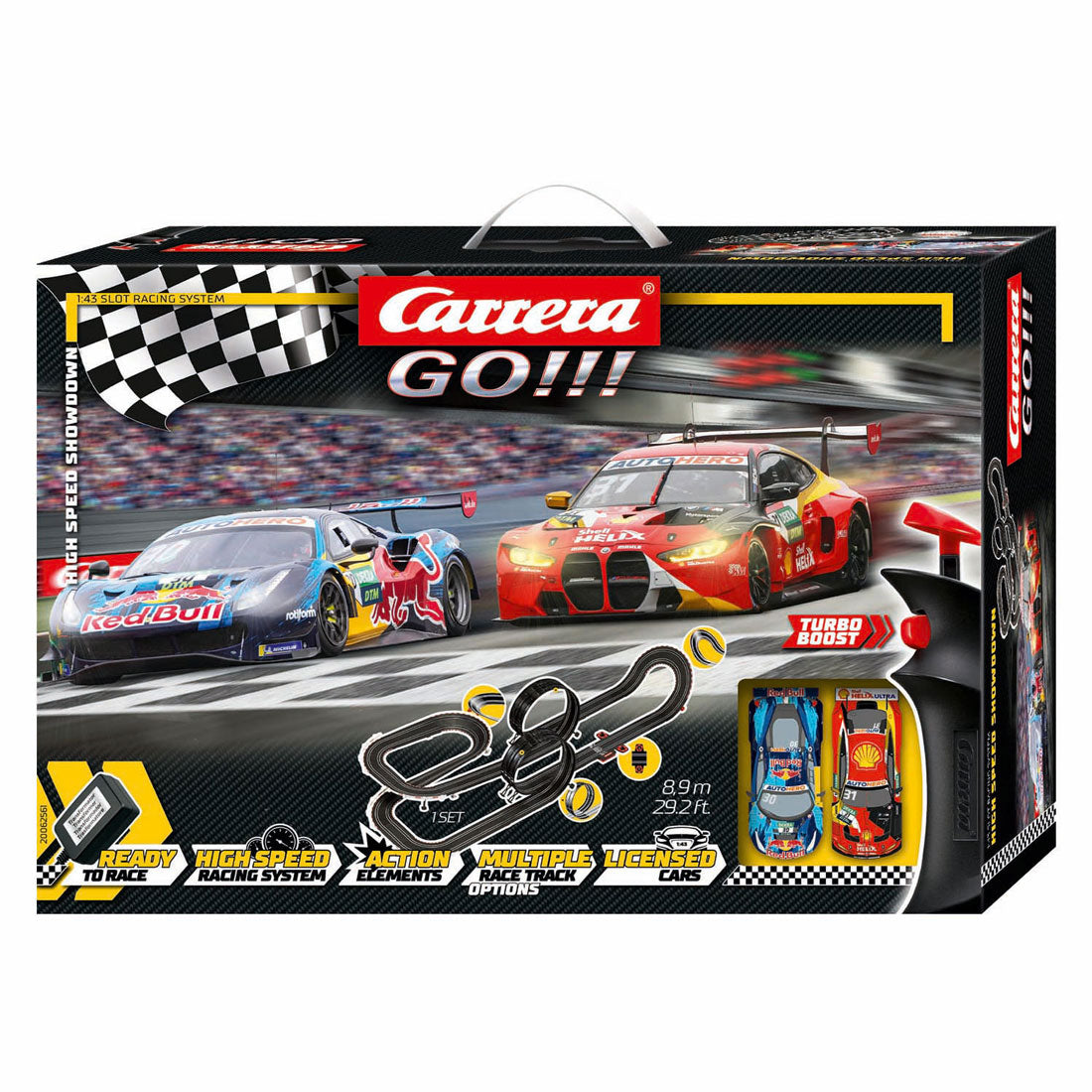 Carrera - go!!! dtm high speed showdown - racebaan