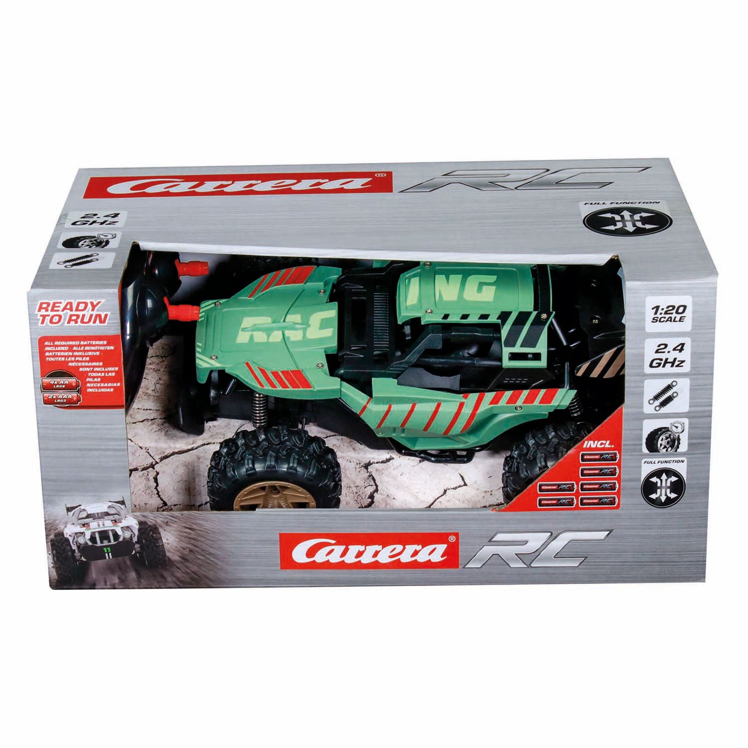 Carrera rc 2,4ghz mountain racer - 1:20