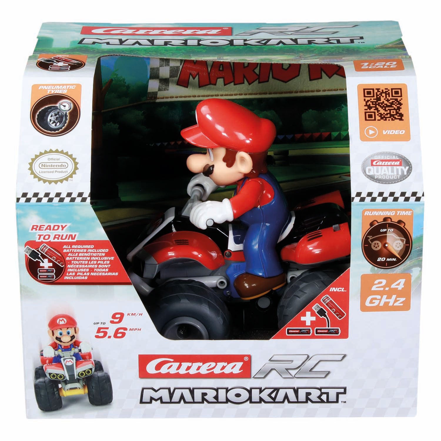 Carrera - rc 24ghz mario kart - 1:20
