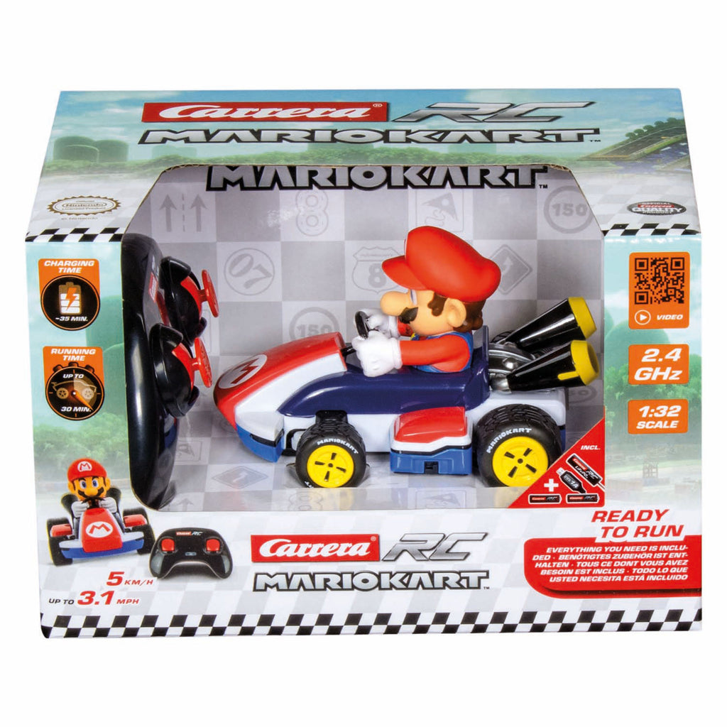 Carrera - rc 24ghz mario kart race kart 1:32 - mario