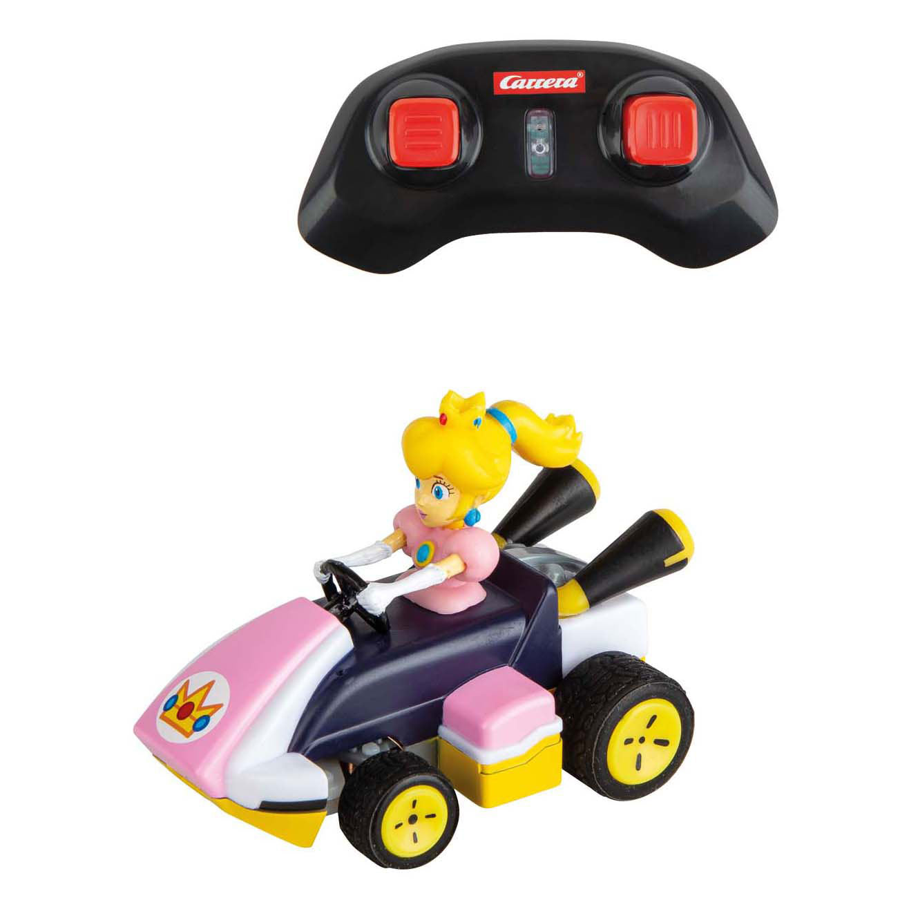 Carrera mini rc 2,4ghz mario kar peach - 1:50