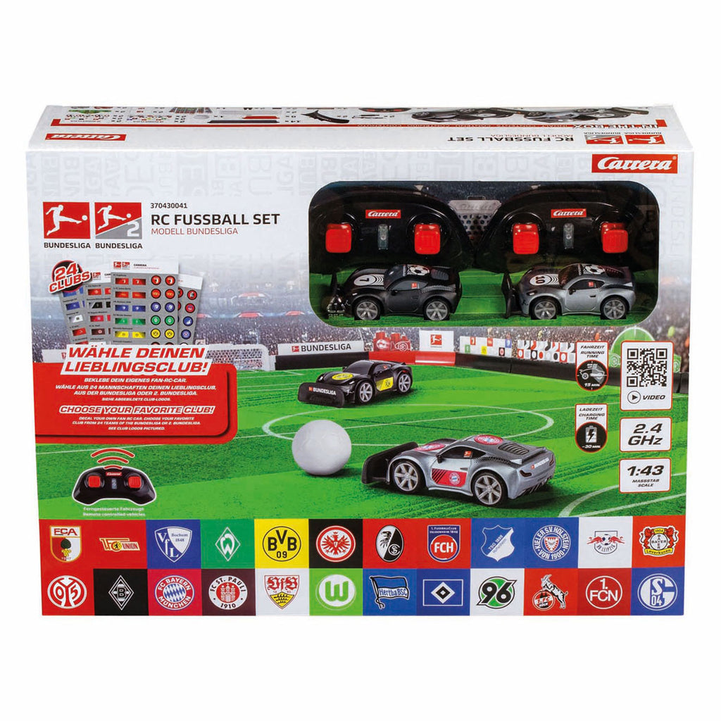Carrera - rc 24ghz bundesliga voetbalset