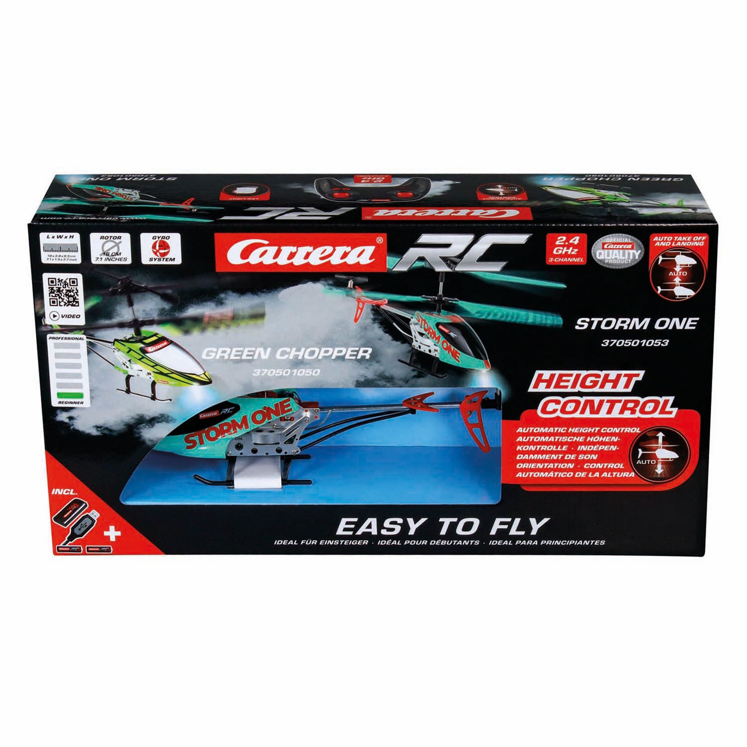 Carrera rc 2,4 ghz storm one helikopter
