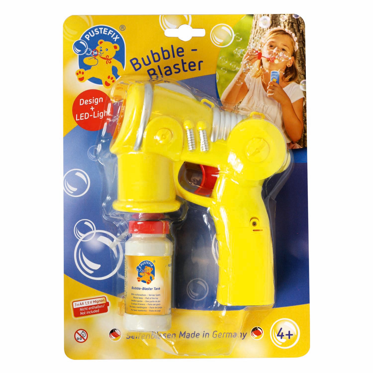 Pustefix bubble blaster met bellenblaas
