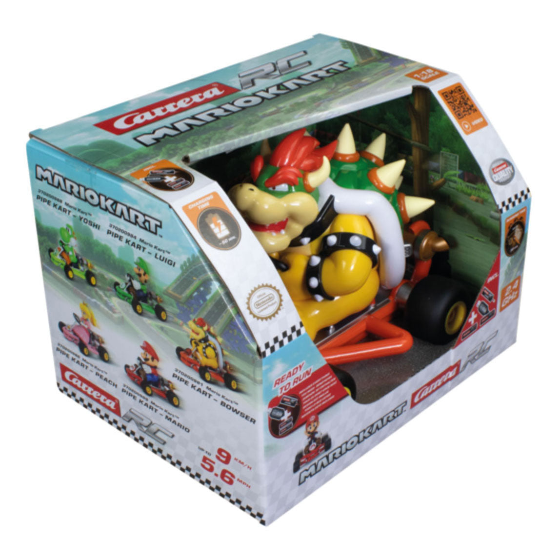 Rc - Rc 24ghz bestuurbare mario kart - bowser