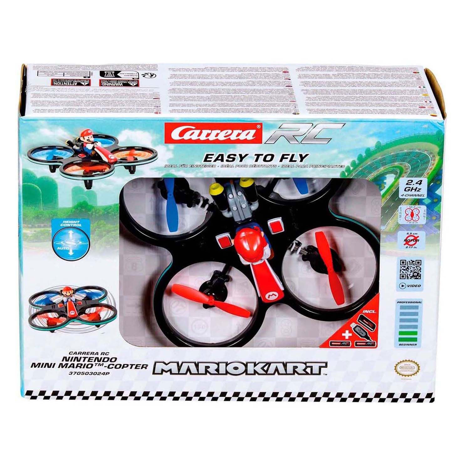 Carrera - rc mario kart - mini mario- copter