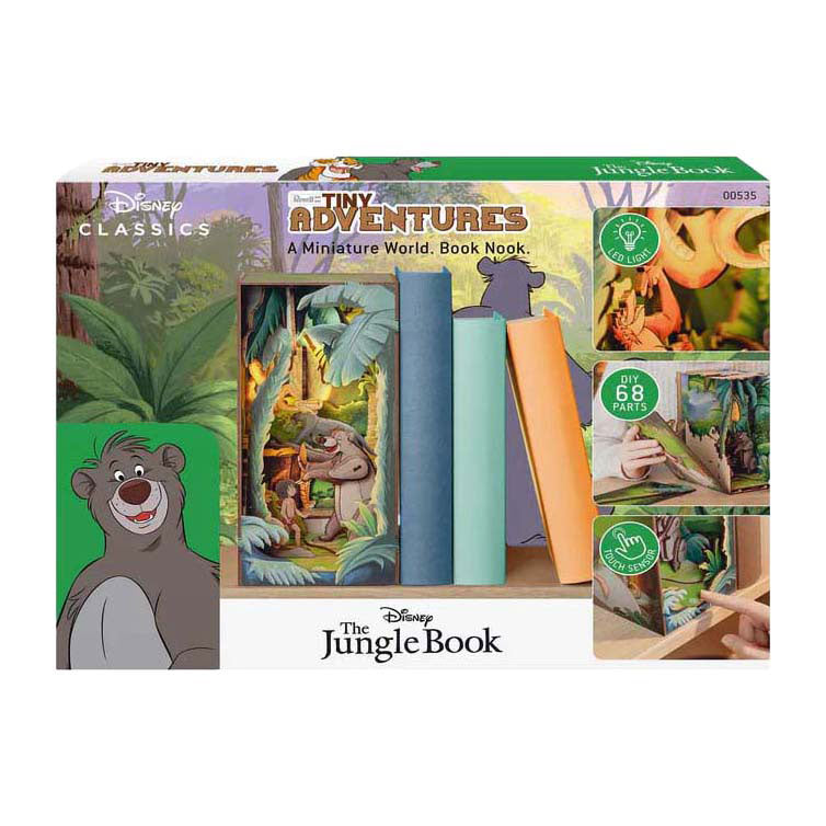 Disney - tiny adventures book nook - the jungle book
