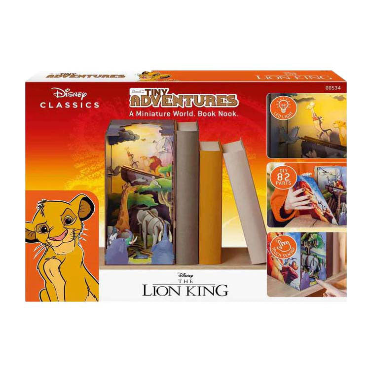 Disney - tiny adventures book nook lion king