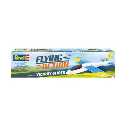 Revell modelbouwpakket vliegtuigen - 24331 flying action victory glider - vliegtuig piepschuim bouwpakket - - modelbouw