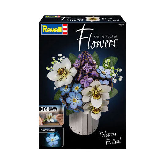 Revell - creative wood art flowers blossom festival - 360dlg.