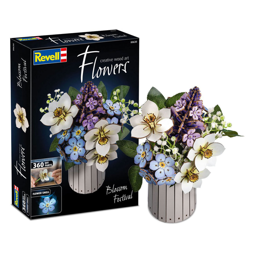 Revell - creative wood art flowers blossom festival - 360dlg.