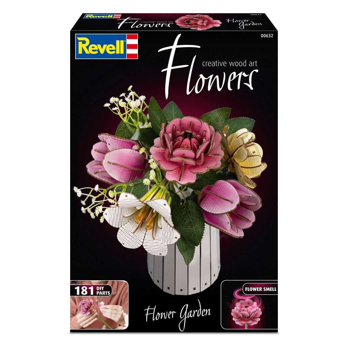 Revell - creative wood art flowers flower garden - 181dlg.