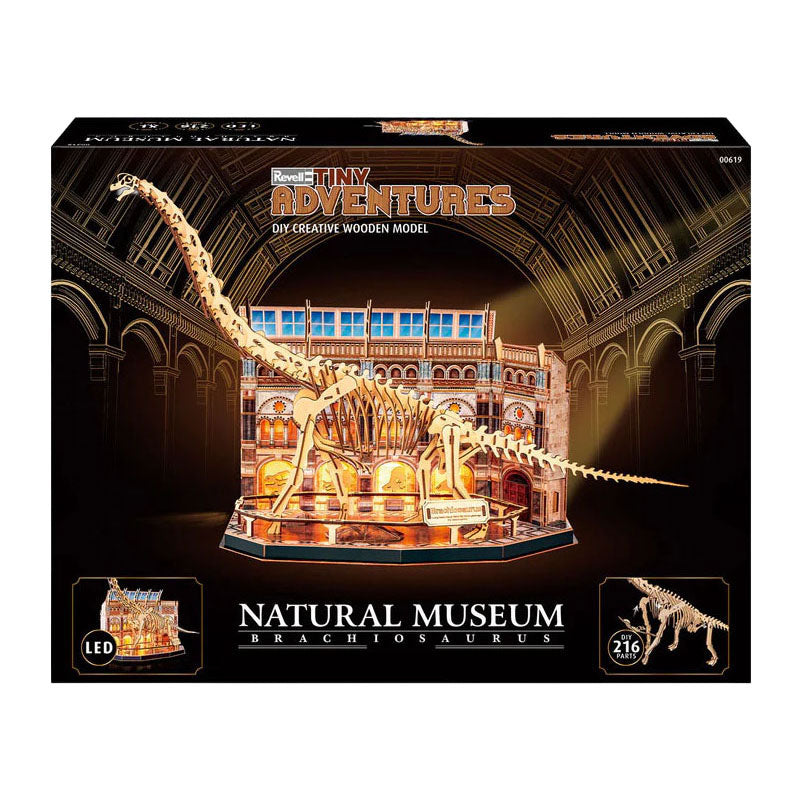 Revell - tiny adventures natural museum brachiosaurus - 2