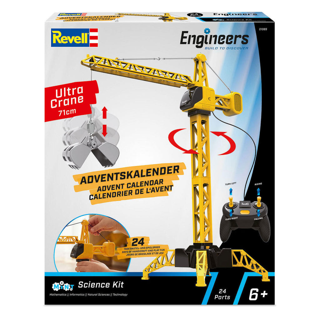 Revell - engineers adventskalender mega kraan