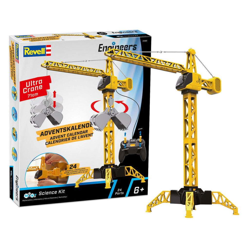 Revell - engineers adventskalender mega kraan