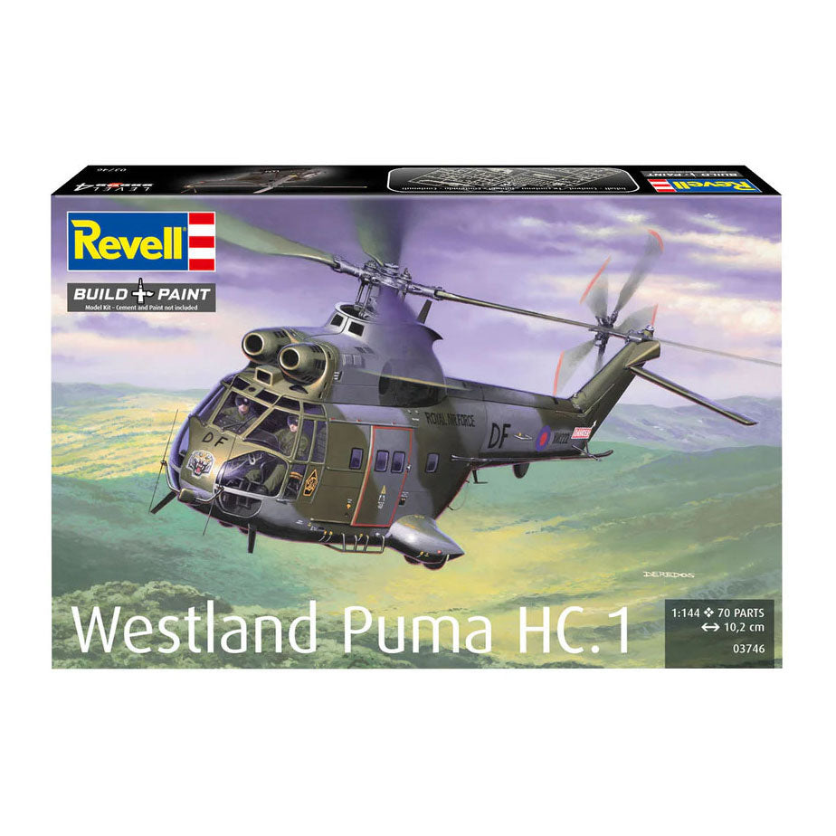 Revell - modelbouwpakket westland puma hc.1 1:144 - 70dlg.