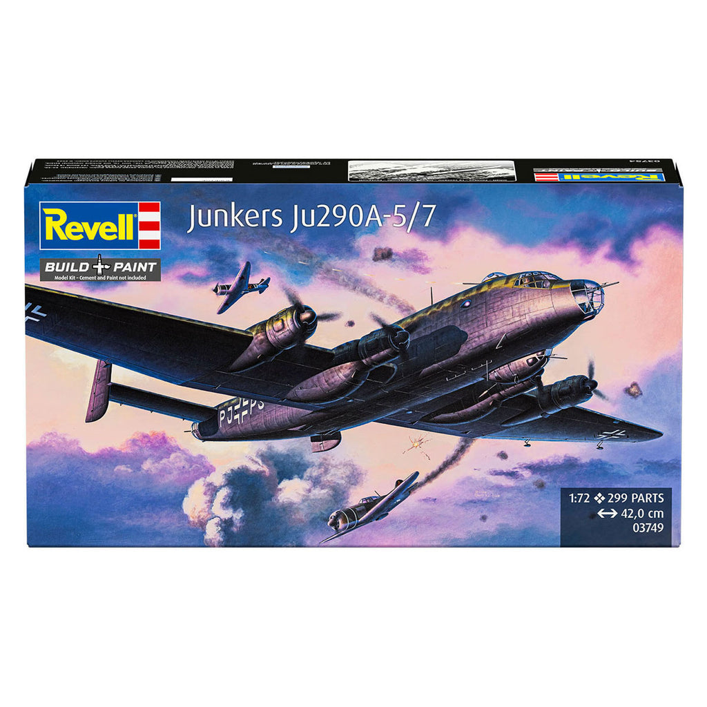 Revell - modelbouwpakket junkers ju 290a-5 'seeadler' 1:72 - 299dlg