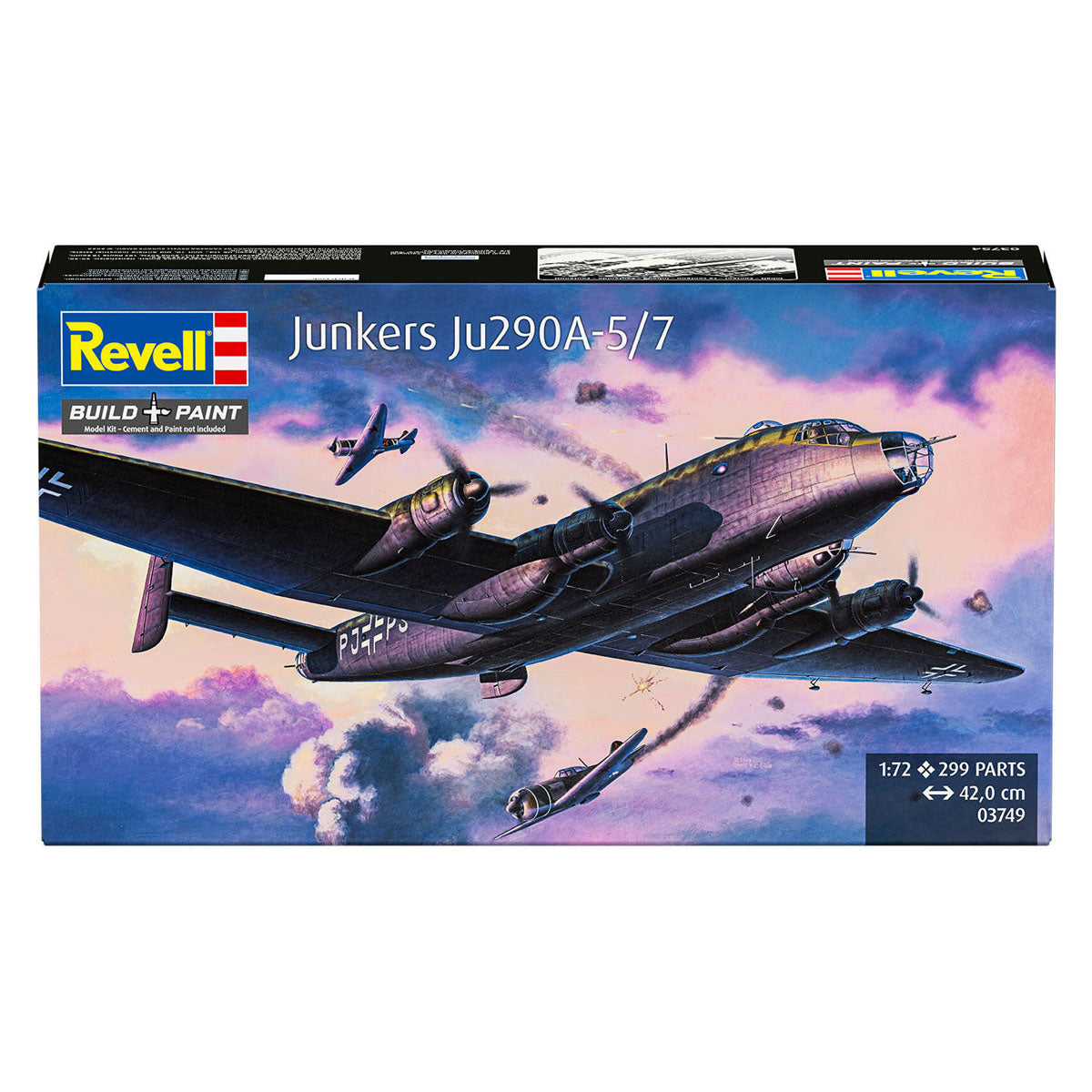 Revell - modelbouwpakket junkers ju 290a-5 'seeadler' 1:72 - 299dlg