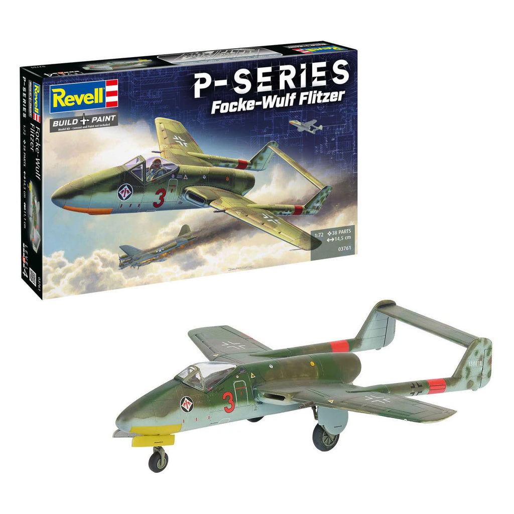 Revell - modelbouwpakket focke-wulf tl jager flitzer 1:72 - 38dlg.