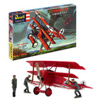 Revell modelbouwpakket fokker triplane dr.1 - 75 years plastic modelling 1:28 - 60dlg.