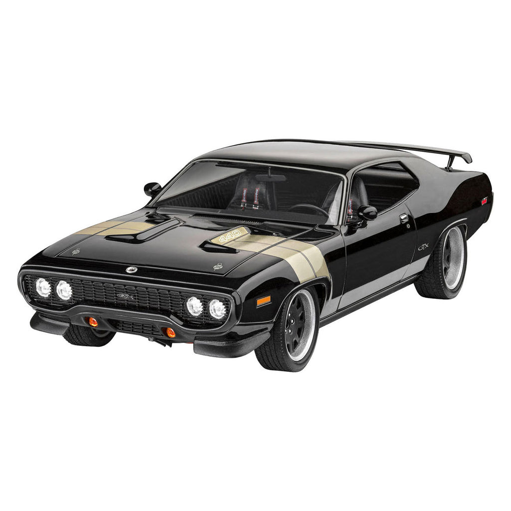 Revell - modelbouwpakket fast & furious - dominic's 1971 plymouth gtx 1:24 - 81dlg.