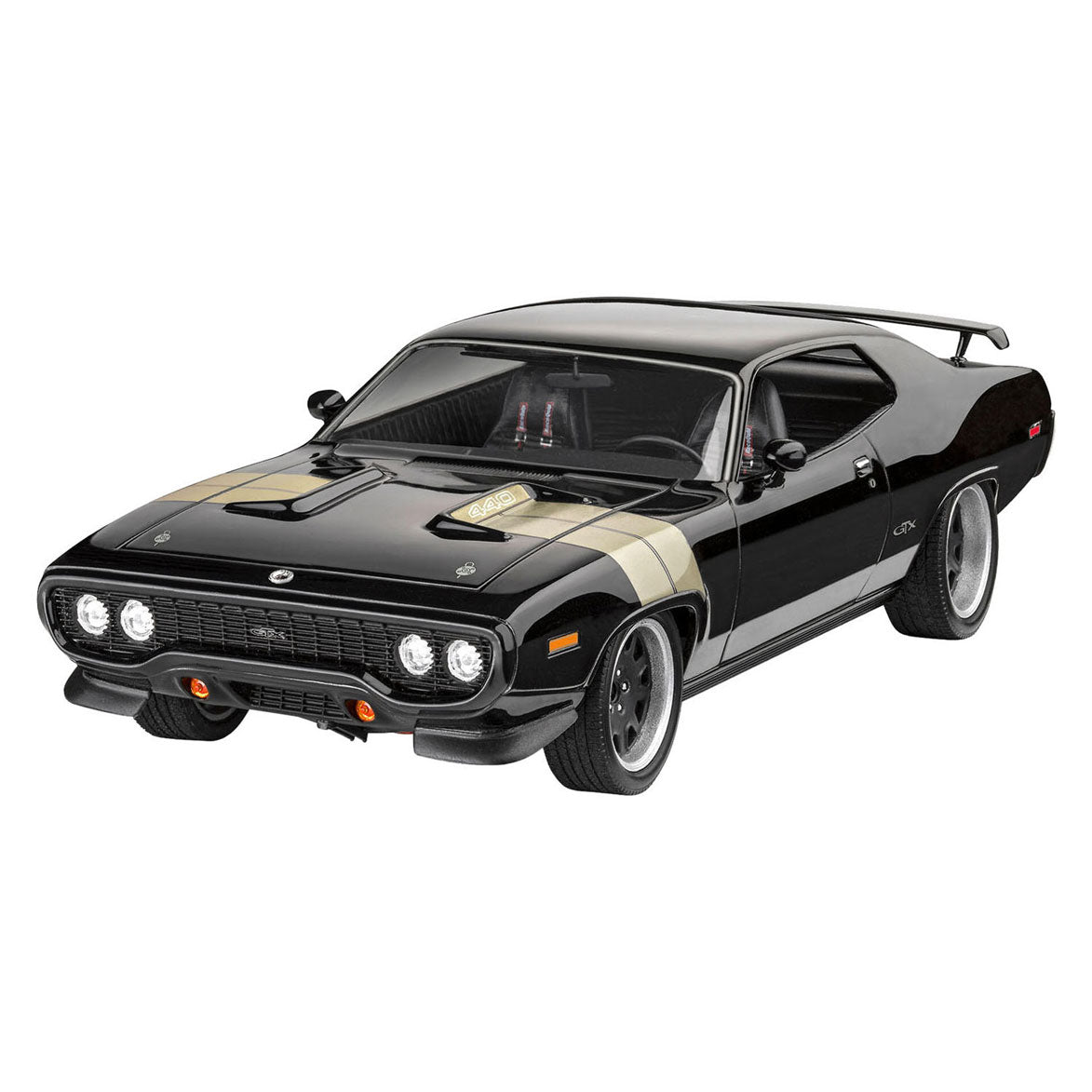 Revell - modelbouwpakket fast & furious - dominic's 1971 plymouth gtx 1:24 - 81dlg.