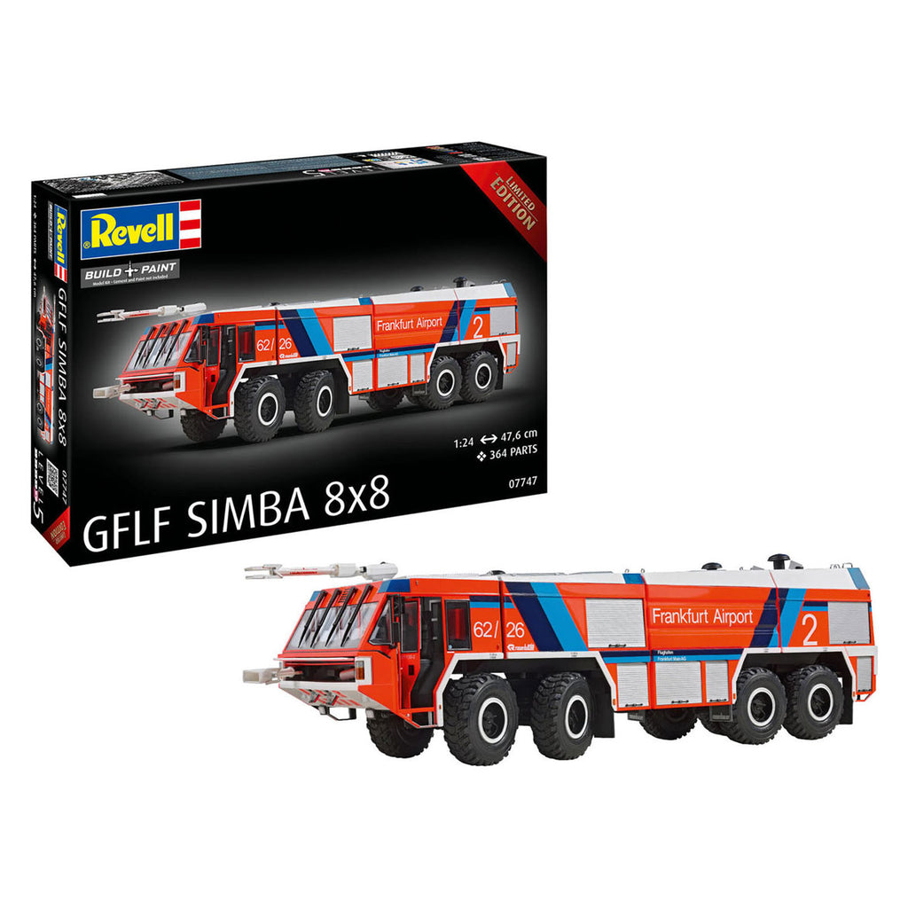Revell - modelbouwpakket gflf simba 8x8 1:24 - 364dlg.