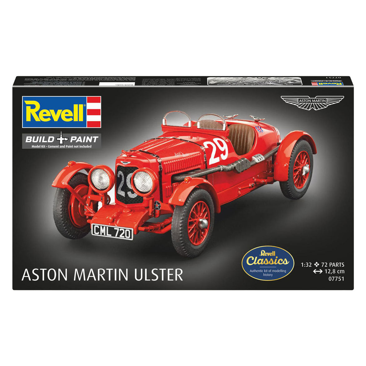 Revell - modelbouwpakket aston martin ulster 1:32 - 72dlg.
