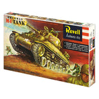 Revell modelbouwpakket m4 sherman - 75 years plastic modelbuilding 1:40 - 64dlg.