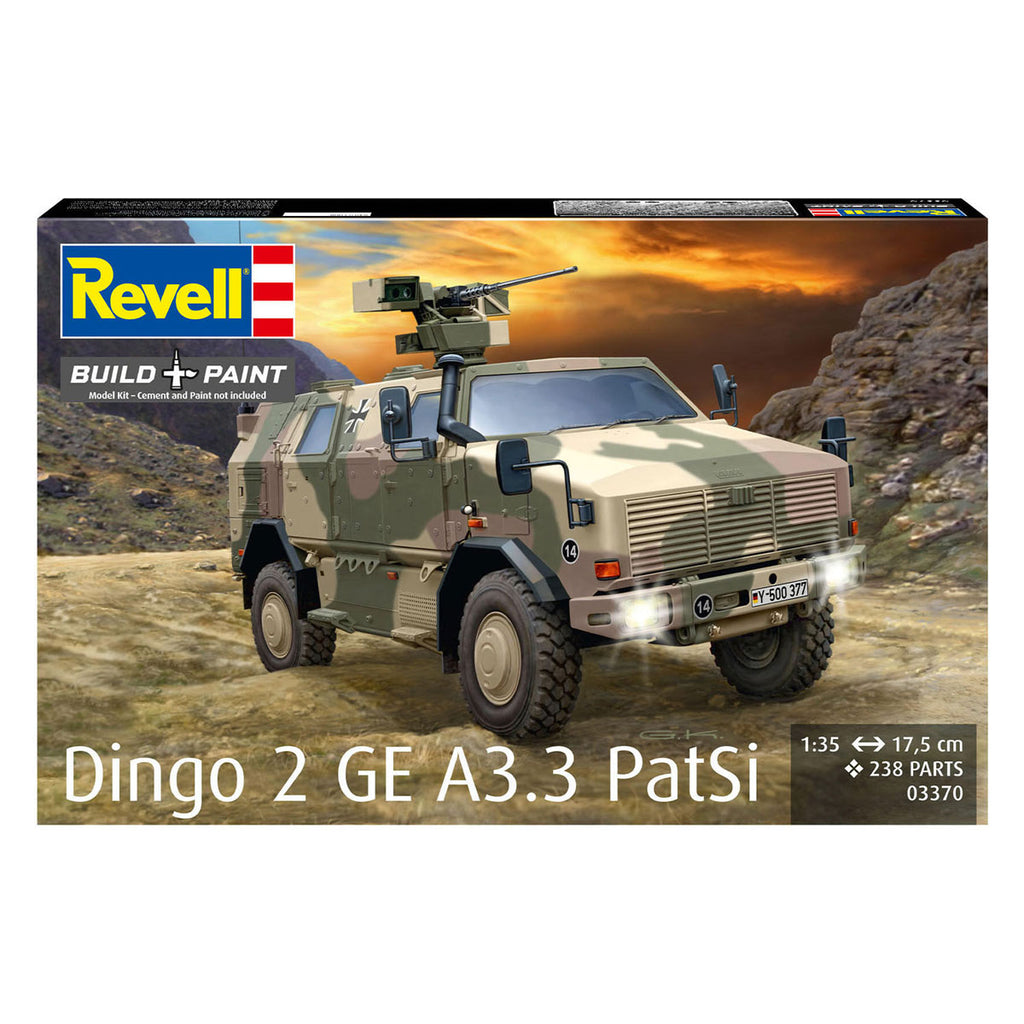 Revell - modelbouwpakket dingo 2 ge a3.3 patsi 1:35 - 238dlg.