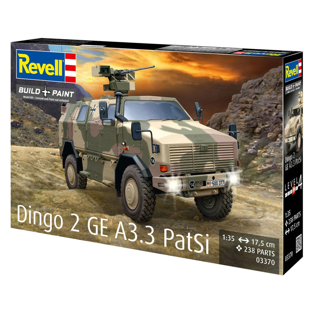 Revell - modelbouwpakket dingo 2 ge a3.3 patsi 1:35 - 238dlg.