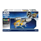 Revell - modelbouwpakket the mandalorian and grogu razor crest 1:72 - 101dlg.