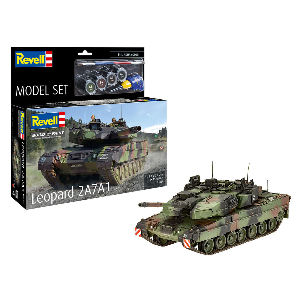 Revell - modelbouwpakket leopard 2a7a1 1:35 - 392dlg.