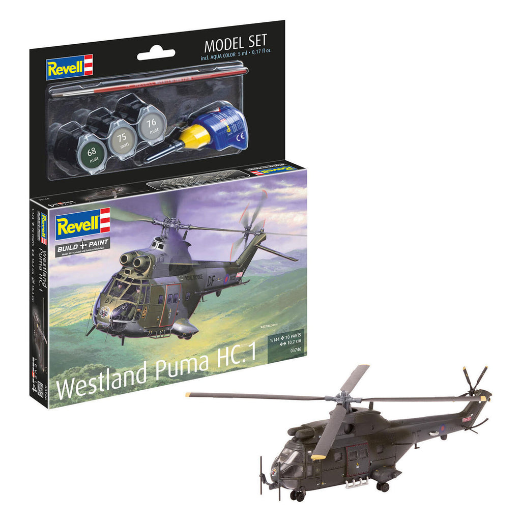 Revell - modelbouwpakket westland puma hc.1 1:144 - 68dlg.