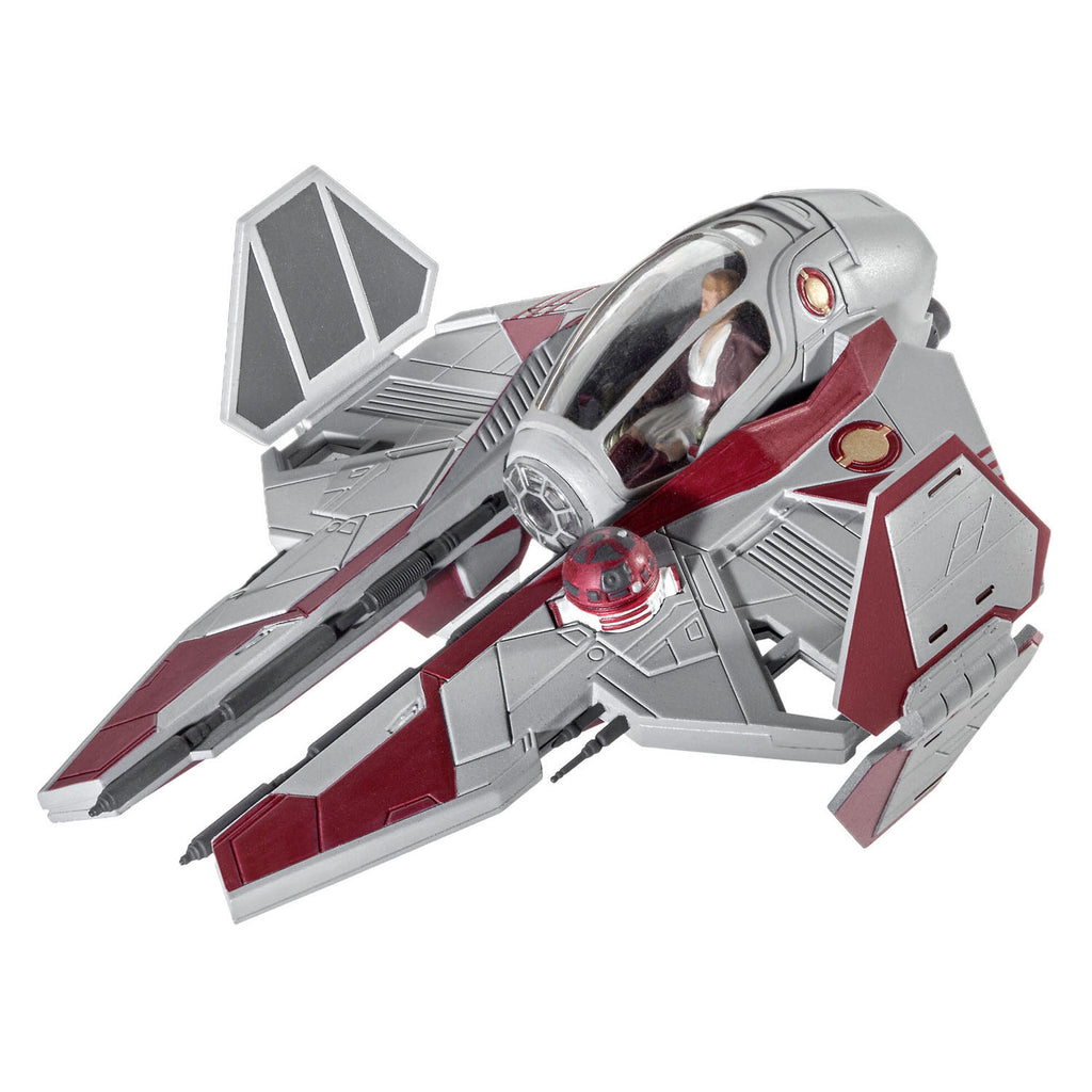Revell - modelbouwpakket starter kit obi-wan's starfighter 1:58 - 21dlg.