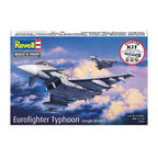 Revell - modelbouwpakket starter kit eurofighter typhoon (single seater) 1:144 - 63dlg.