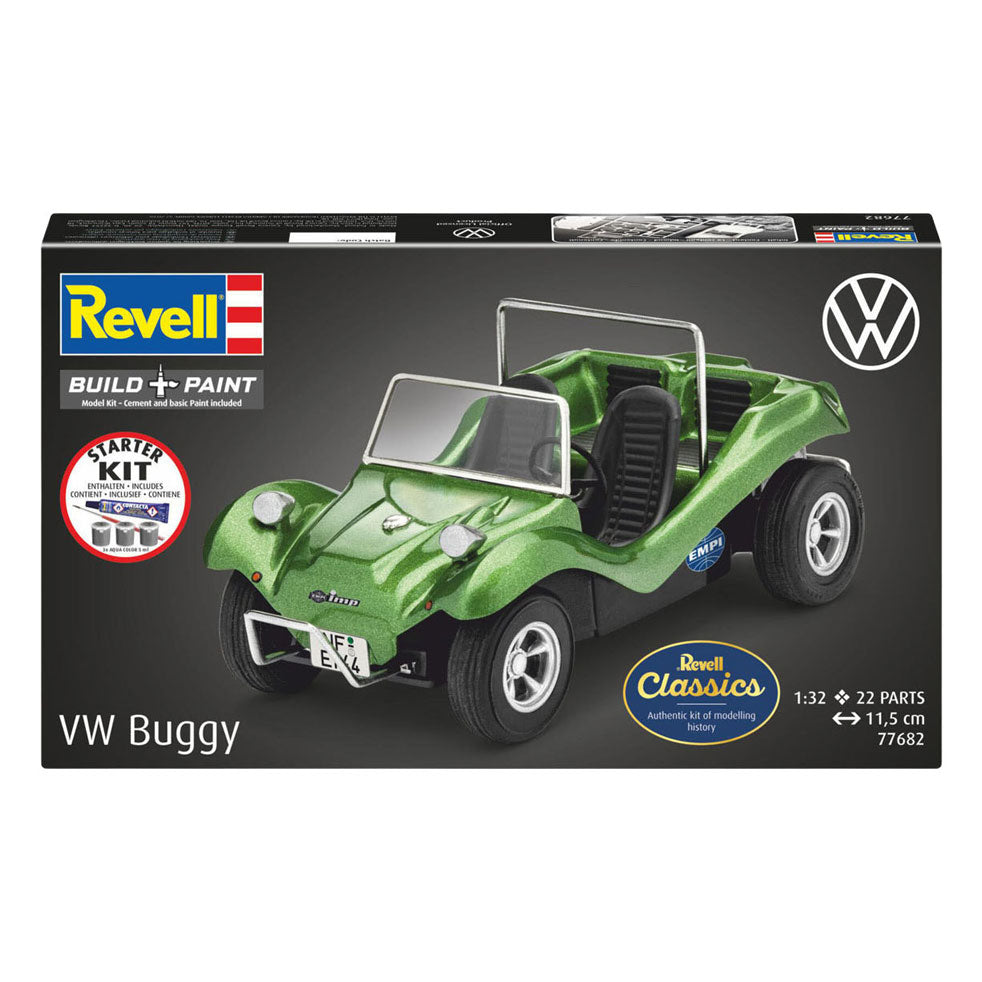 Revell - modelbouwpakket starter kit vw buggy 1:32 - 22dlg.