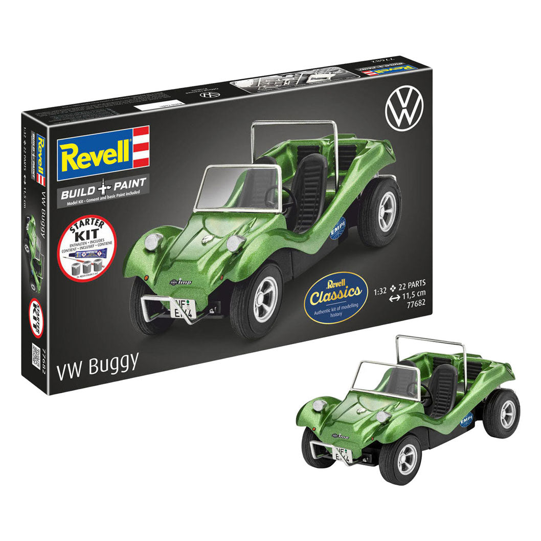 Revell modelbouwpakket starter kit vw buggy 1:32 - 22dlg.
