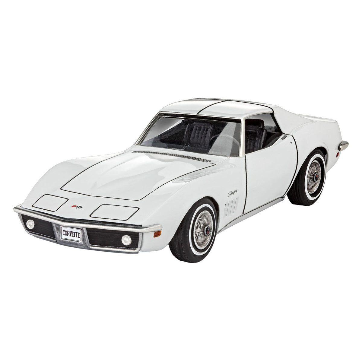 Revell - modelbouwpakket starter kit corvette c3 1:32 - 20dlg.