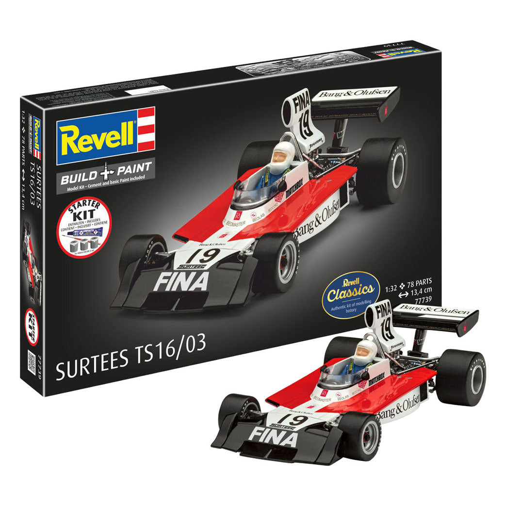 Revell modelbouwpakket starter kit surtees ts16 03 1:32 - 78dlg.