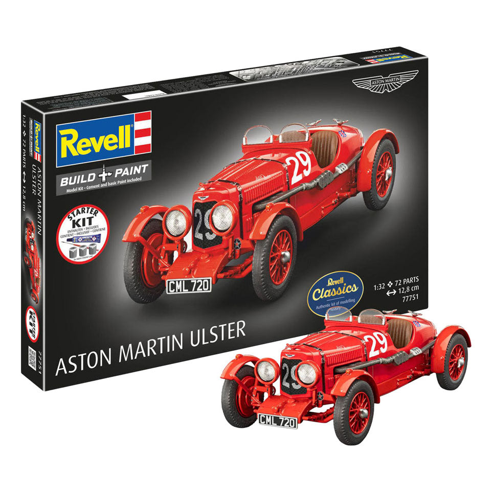 Revell - modelbouwpakket starter kit aston martin ulster 1:32 - 72dlg.
