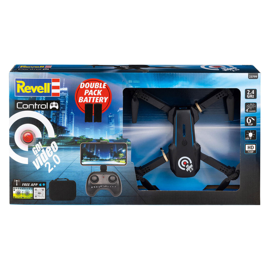 Revell - rc 24ghz quadrocopter go! video 2.0